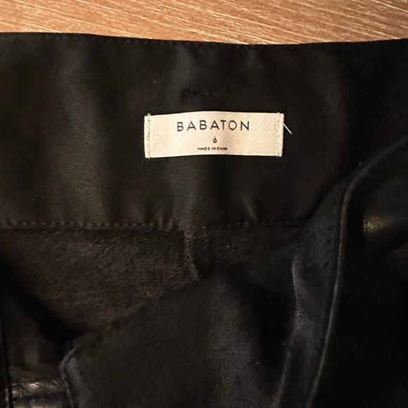 BABATON: Vegan Leather Pant - Picture 1 of 3
